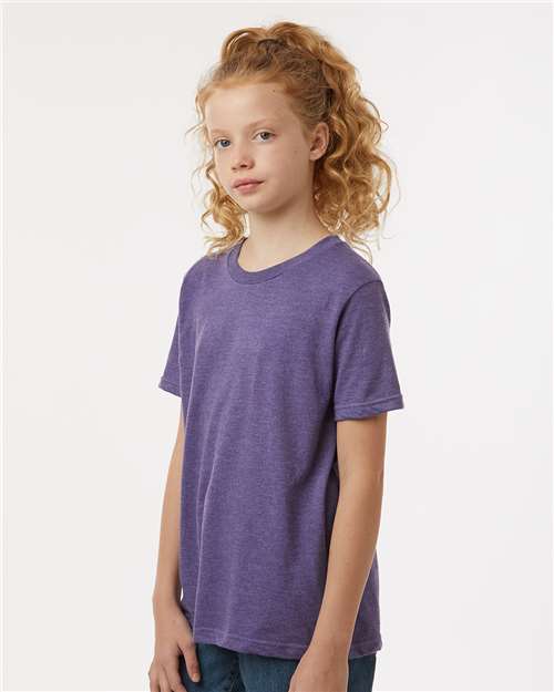 Tultex 235 Youth Fine Jersey T-Shirt - Side view
