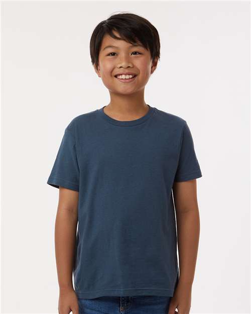 Tultex 235 Youth Fine Jersey T-Shirt - Front view