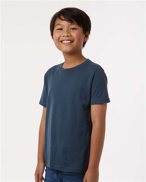 Tultex 235 Youth Fine Jersey T-Shirt - Side view
