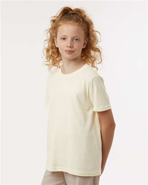 Tultex 235 Youth Fine Jersey T-Shirt - Side view