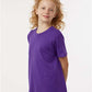 Tultex 235 Youth Fine Jersey T-Shirt - Side view