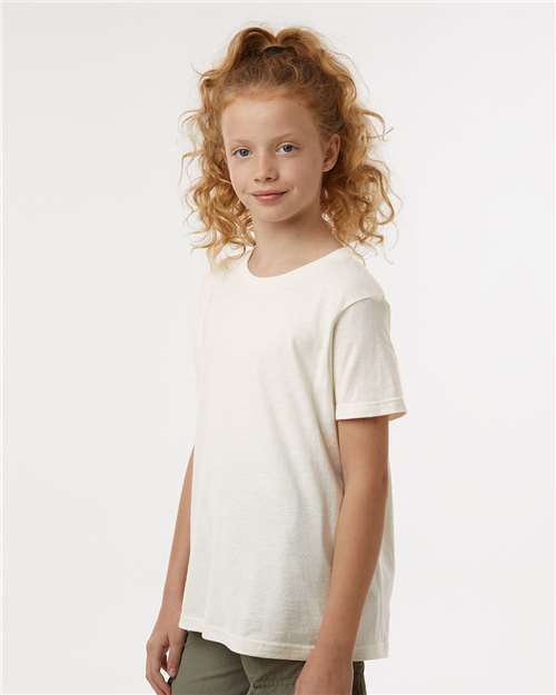 Tultex 235 Youth Fine Jersey T-Shirt - Side view