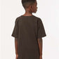 M&O 4850 Youth Gold Soft Touch T-Shirt - Back view