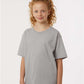 M&O 4850 Youth Gold Soft Touch T-Shirt - Front view