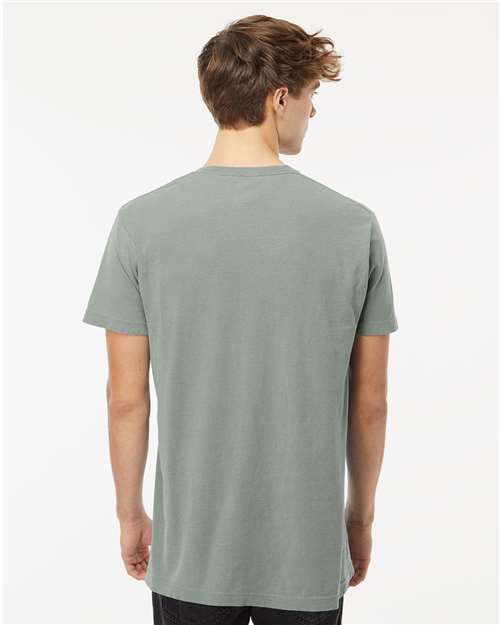 M&O 6500M Unisex Vintage Garment-Dyed T-Shirt - Back view