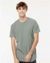 M&O 6500M Unisex Vintage Garment-Dyed T-Shirt - Front view