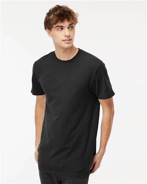 M&O 6500M Unisex Vintage Garment-Dyed T-Shirt - Front view