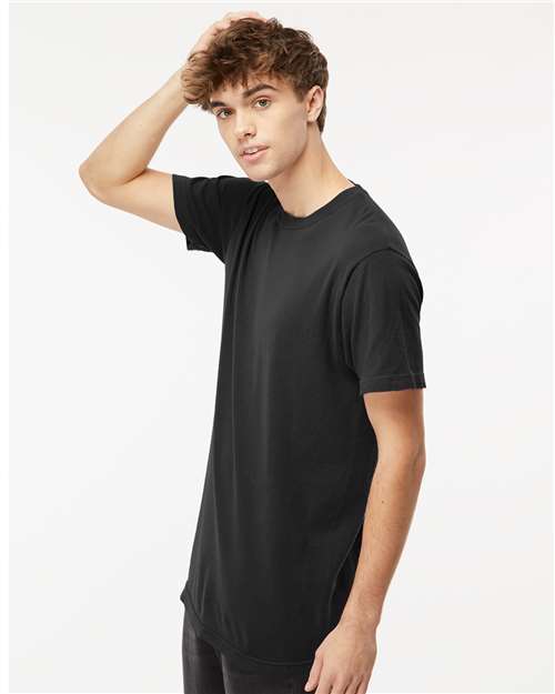 M&O 6500M Unisex Vintage Garment-Dyed T-Shirt - Side view