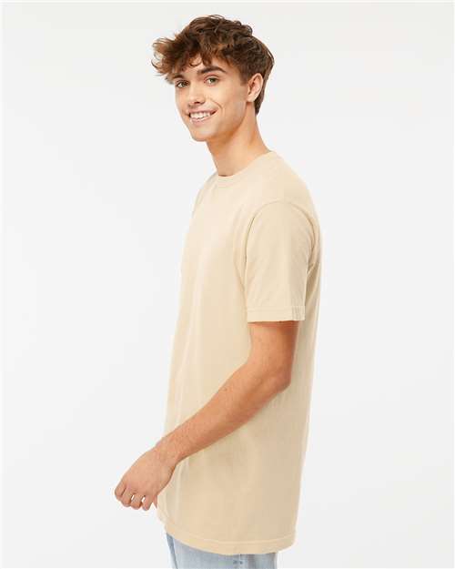 M&O 6500M Unisex Vintage Garment-Dyed T-Shirt - Side view