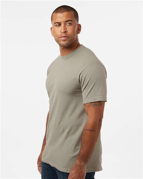 M&O 6500M Unisex Vintage Garment-Dyed T-Shirt - Side view