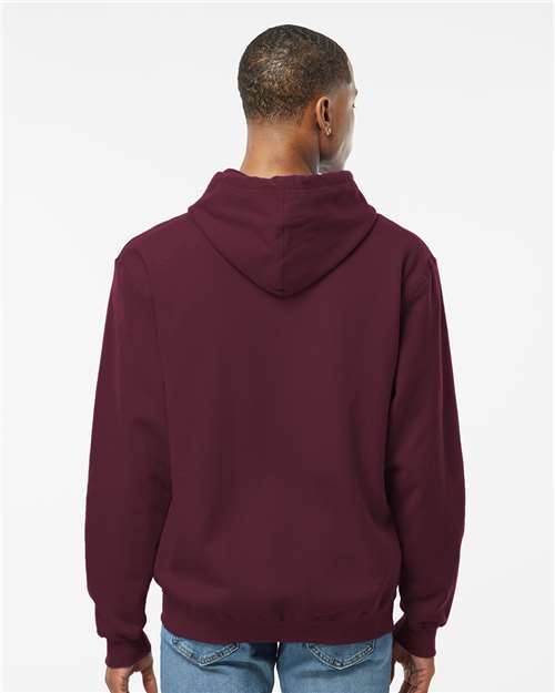 Tultex 320 Unisex Fleece Hooded Sweatshirt - Back view