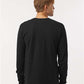 Tultex 202LS Unisex Fine Jersey Long Sleeve T-Shirt - Back view