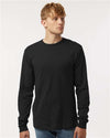 Tultex 202LS Unisex Fine Jersey Long Sleeve T-Shirt - Front view
