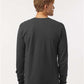 Tultex 202LS Unisex Fine Jersey Long Sleeve T-Shirt - Back view