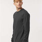 Tultex 202LS Unisex Fine Jersey Long Sleeve T-Shirt - Side view