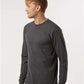 Tultex 202LS Unisex Fine Jersey Long Sleeve T-Shirt - Side view