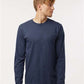 Tultex 202LS Unisex Fine Jersey Long Sleeve T-Shirt - Front view