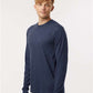 Tultex 202LS Unisex Fine Jersey Long Sleeve T-Shirt - Side view
