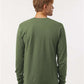 Tultex 202LS Unisex Fine Jersey Long Sleeve T-Shirt - Back view