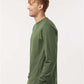 Tultex 202LS Unisex Fine Jersey Long Sleeve T-Shirt - Side view