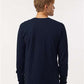 Tultex 202LS Unisex Fine Jersey Long Sleeve T-Shirt - Back view