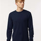 Tultex 202LS Unisex Fine Jersey Long Sleeve T-Shirt - Front view
