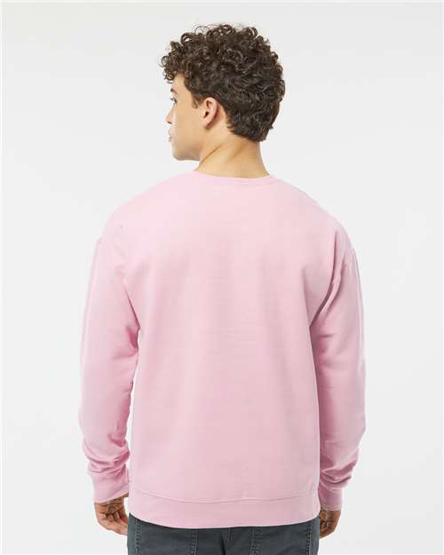 Tultex 340 Unisex Fleece Crewneck Sweatshirt - Back view