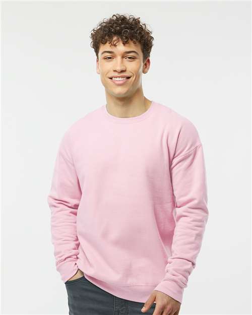 Tultex 340 Unisex Fleece Crewneck Sweatshirt - Front view