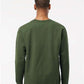 Tultex 340 Unisex Fleece Crewneck Sweatshirt - Back view