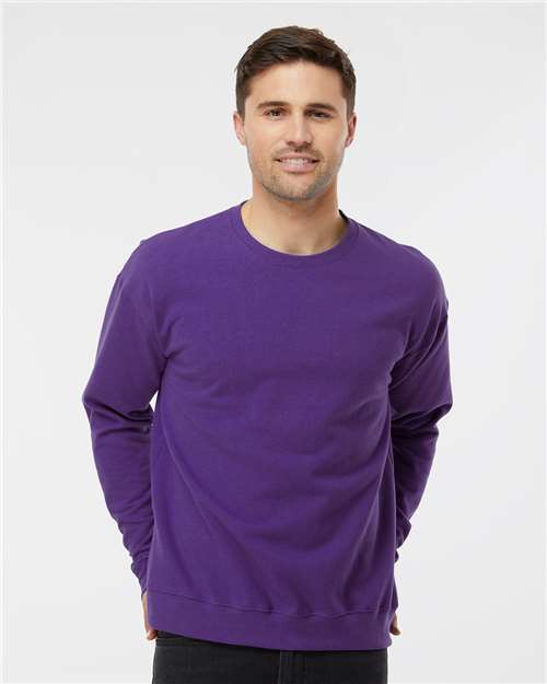Tultex 340 Unisex Fleece Crewneck Sweatshirt - Front view