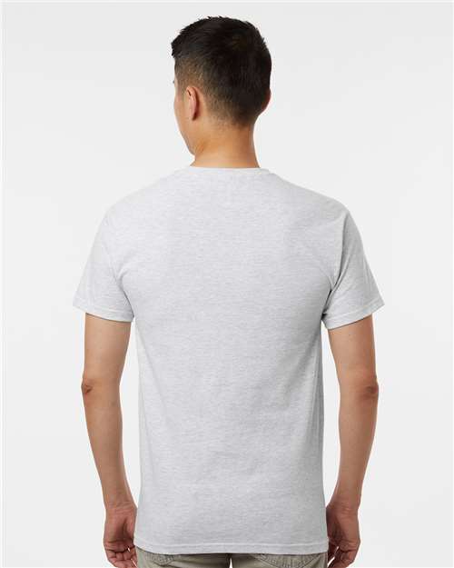 M&O 4800 Men's Gold Soft Touch T-Shirt - Back view