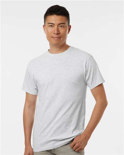 M&O 4800 Men's Gold Soft Touch T-Shirt - Front view