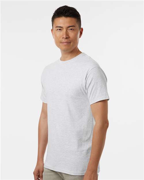 M&O 4800 Men's Gold Soft Touch T-Shirt - Side view