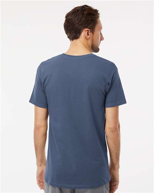 M&O 4800 Men's Gold Soft Touch T-Shirt - Back view