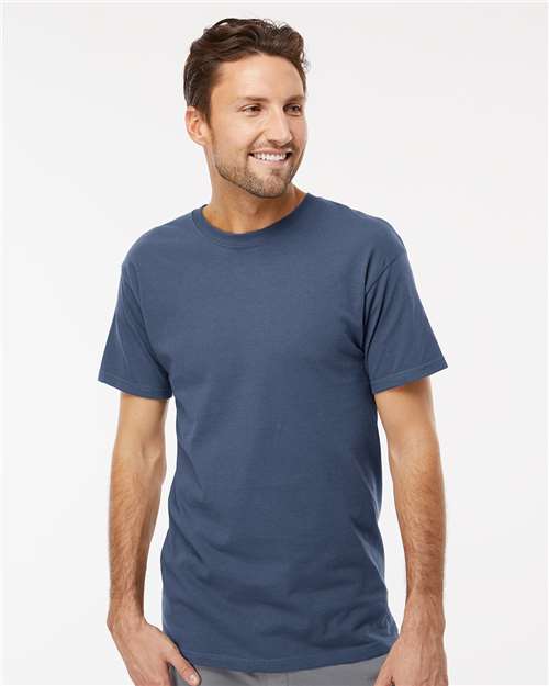 M&O 4800 Men's Gold Soft Touch T-Shirt - Front view