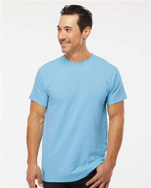 M&O 4800 Men's Gold Soft Touch T-Shirt - Front view