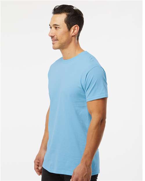 M&O 4800 Men's Gold Soft Touch T-Shirt - Side view