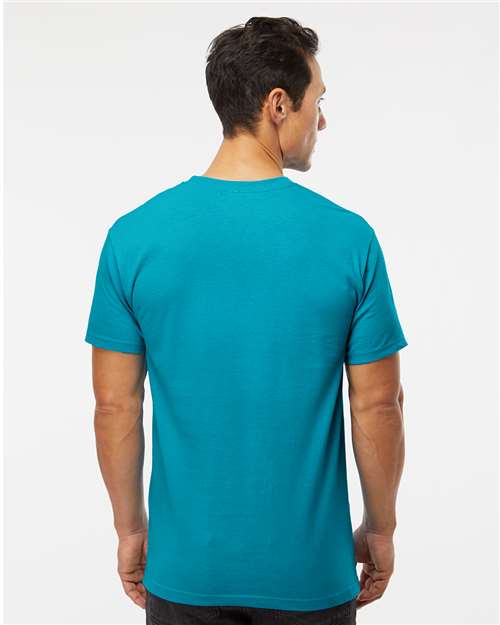 M&O 4800 Men's Gold Soft Touch T-Shirt - Back view