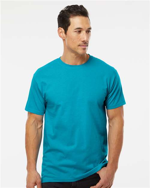 M&O 4800 Men's Gold Soft Touch T-Shirt - Front view