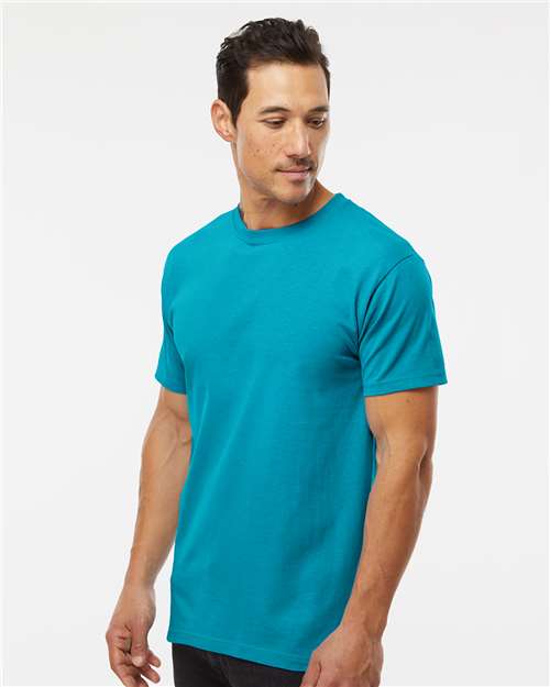 M&O 4800 Men's Gold Soft Touch T-Shirt - Side view