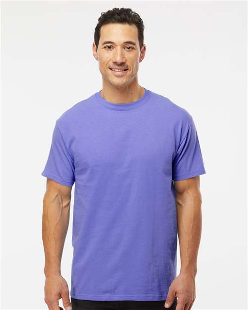 M&O 4800 Men's Gold Soft Touch T-Shirt - Front view