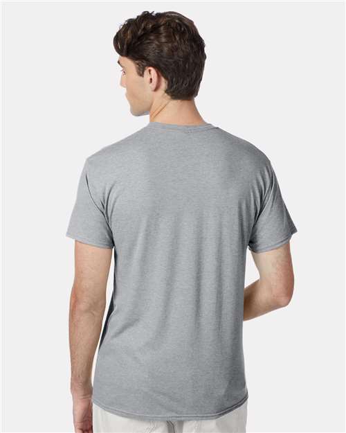 Hanes 42TB Unisex Perfect-T Triblend T-Shirt - Back view