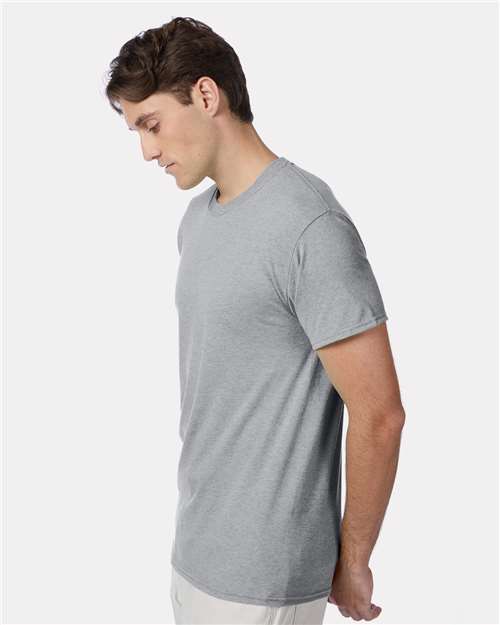 Hanes 42TB Unisex Perfect-T Triblend T-Shirt - Side view