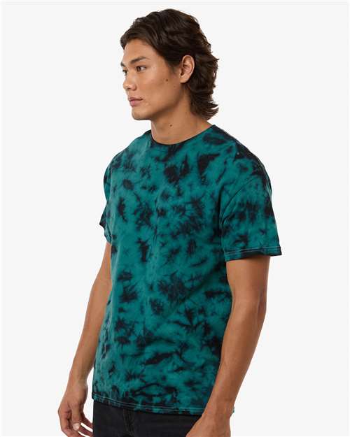 Colortone 1390 Unisex Crystal Wash T-Shirt - Side view