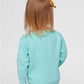 Rabbit Skins 3317 Toddler Fleece Crewneck Sweatshirt - Back view