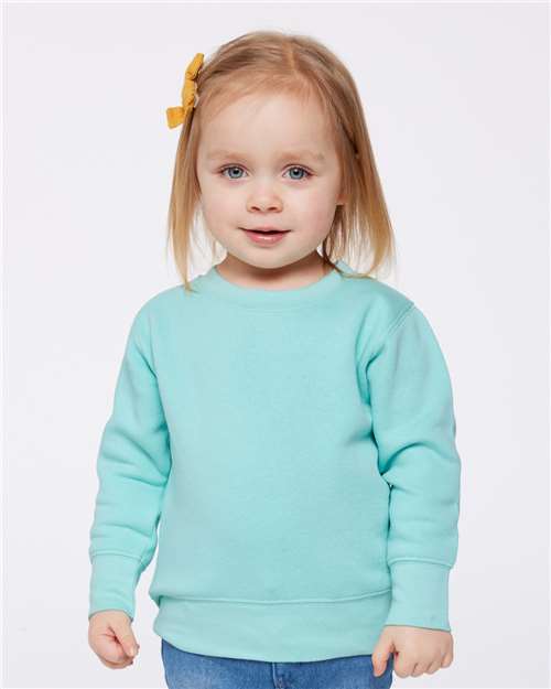 Rabbit Skins 3317 Toddler Fleece Crewneck Sweatshirt - Front view