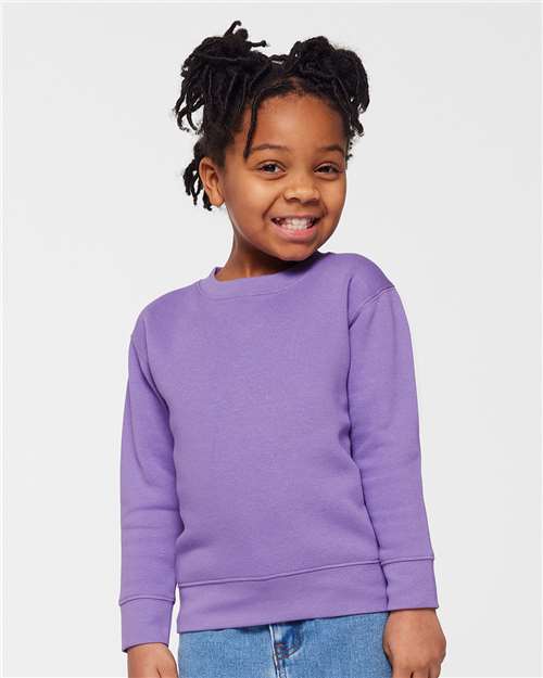 Rabbit Skins 3317 Toddler Fleece Crewneck Sweatshirt - Front view