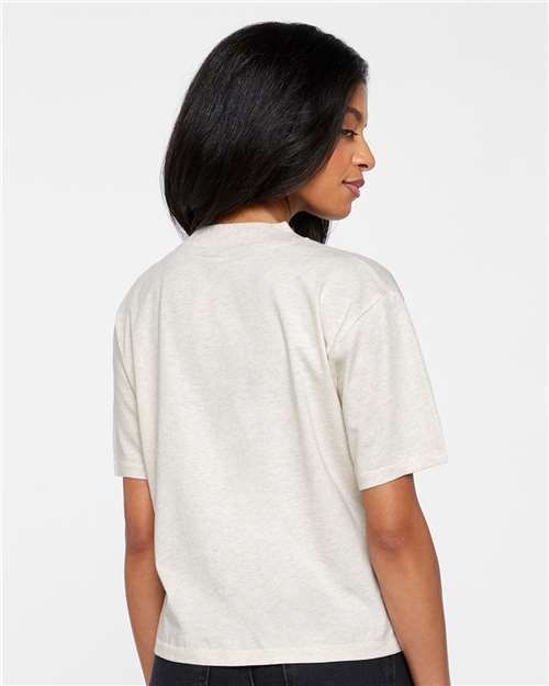 LAT 3518 Women's Boxy Tee - Back view