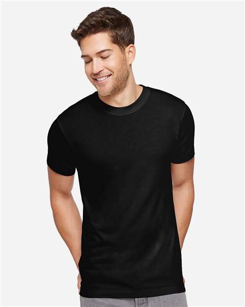 LAT 6904 Unisex Bamboo Tee - Front view