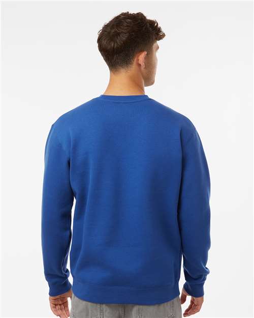 Independent Trading Co. IND3000 Unisex Heavyweight Crewneck Sweatshirt - Back view